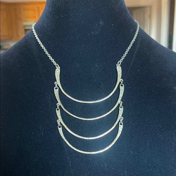 Lucky Brand Jewelry - Lucky Brand Metal Multi-Bar Necklace